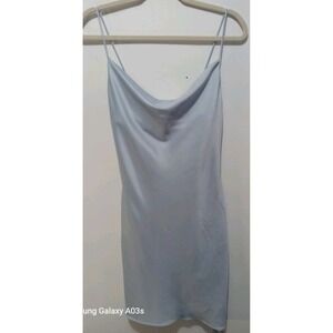 Top Shop Size 2 Satiny Adjustable Side Mini Slip Dress‎